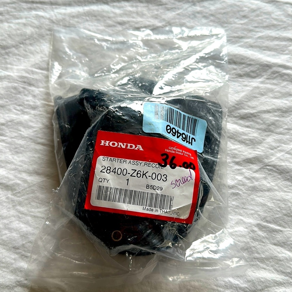 Honda 28400-Z6K-003 Starter Recoil